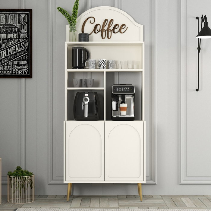 Hanah Home Lyon 80 - Crema, Dorado
